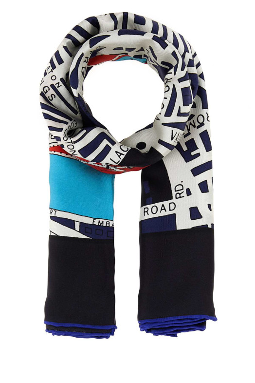 Printed twill foulard BURBERRY (8132087)