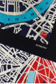 Printed twill foulard BURBERRY (8132087)