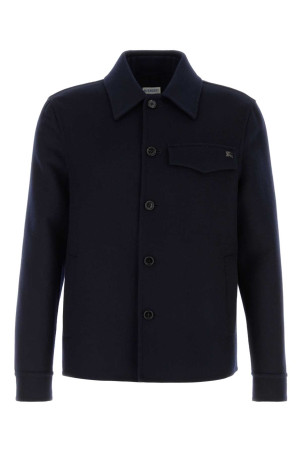 Midnight blue flannel shirt BURBERRY (8133182)