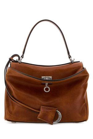 Caramel leather mini Rodeo handbag BALENCIAGA (8437122ABP7)