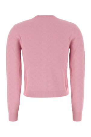 Pink knit cardigan GUCCI (864991XKFHU)