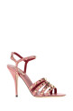 Pink leather Rockstud sandals VALENTINO GARAVANI (9W2S0PV5JDW)
