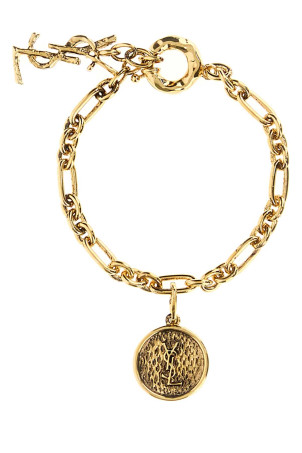 BRACELET MEDAILLE CA SAINT LAURENT (A00361Y1500)
