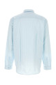 Light blue cupro blend shirt GUCCI (A003FSZAVME)