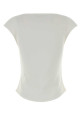 White cotton blend top ALAIA (AA9I0021J095C)