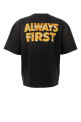 Black cotton oversize t-shirt Black AMIRI (AMTOJR1200)