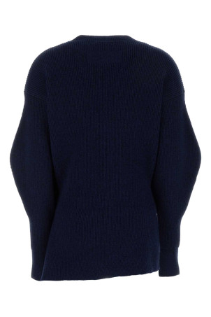 Melange blue stretch wool blend sweater GIVENCHY (BW90XA4ZVV)