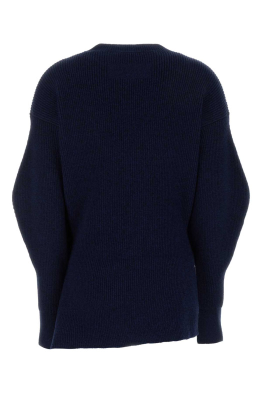 Melange blue stretch wool blend sweater GIVENCHY (BW90XA4ZVV)