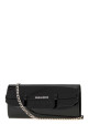 Black leather crossbody bag DSQUARED (CLW005102500001)