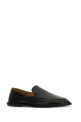 Black leather Canal loafers Black THE ROW (F1258L74)