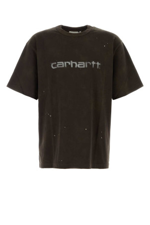 Dark brown cotton S/S Painter T-Shirt CARHARTT WIP (I036853)