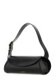 Black leather small Cannolo shoulder bag JIL SANDER (J08WD0008P4840)