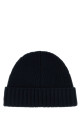 Midnight blue cashmere beanie hat Black STONE ISLAND (L2S15N100006S01FF)
