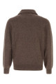 Melange brown cashmere sweater BRUNELLO CUCINELLI (MQS203805)