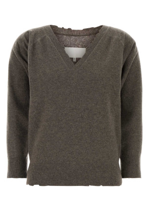 Mud wool sweater MAISON MARGIELA (S29HN0019M13337)