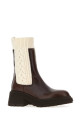 Brown leather Tamia boots JIMMY CHOO (TAMIAFLATTQA)