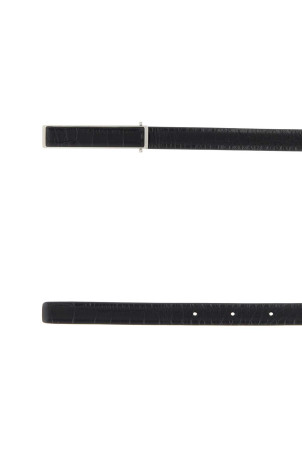 Black leather reversible belt TOM FORD (TB322LCL632S)