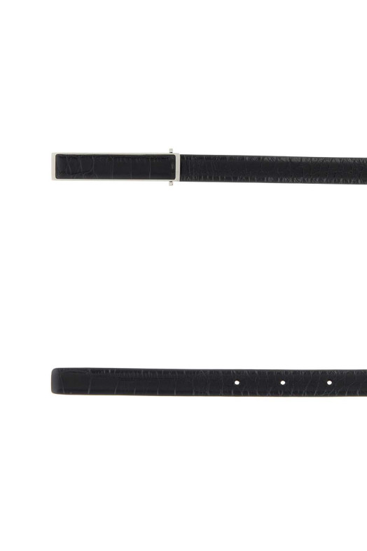 Black leather reversible belt TOM FORD (TB322LCL632S)