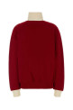 Red cotton sweatshirt AMI (USW796JE0245)