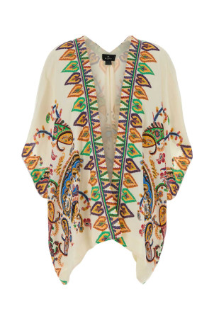 Printed viscose cape ETRO (WRPA0016AKF36)