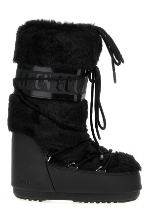 'Icon Faux Fur' boots Black