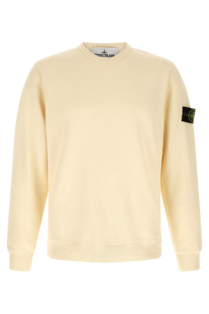'Badge Stone Island' sweatshirt White