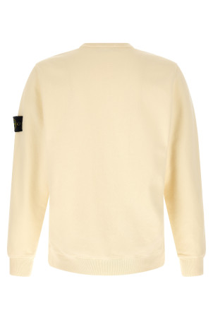'Badge Stone Island' sweatshirt White