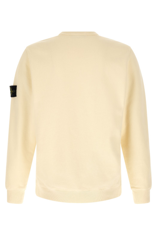 'Badge Stone Island' sweatshirt White