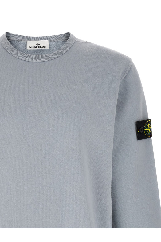 'Badge Stone Island' sweatshirt Gray