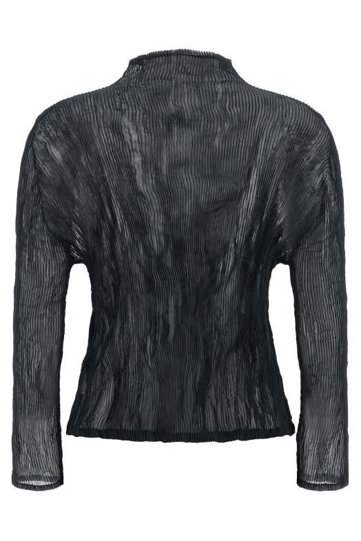 'Chiffon Twist 1' cardigan Black