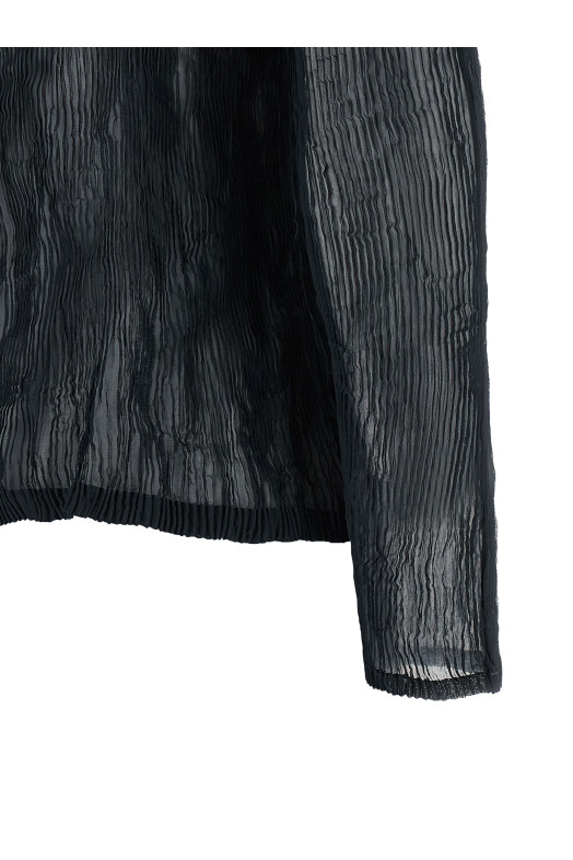 'Chiffon Twist 1' cardigan Black