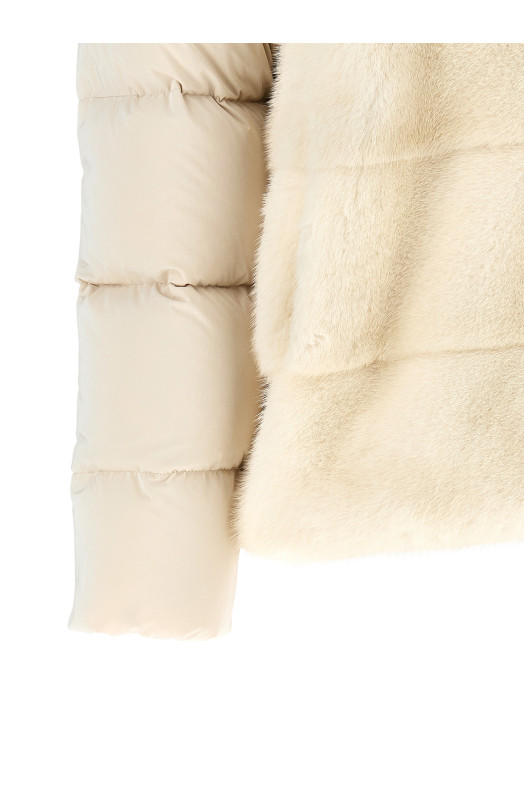 'Morzine' 2-in-1 down jacket White
