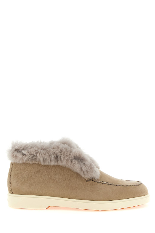 'Desert' ankle boots Beige