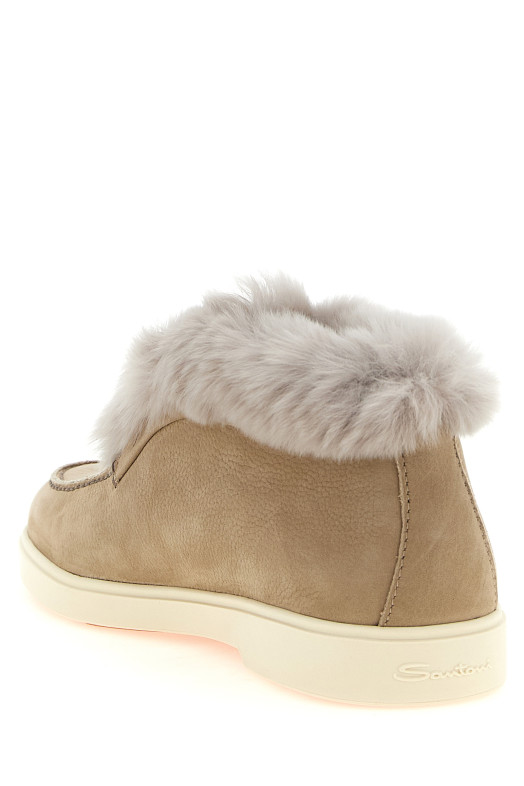 'Desert' ankle boots Beige