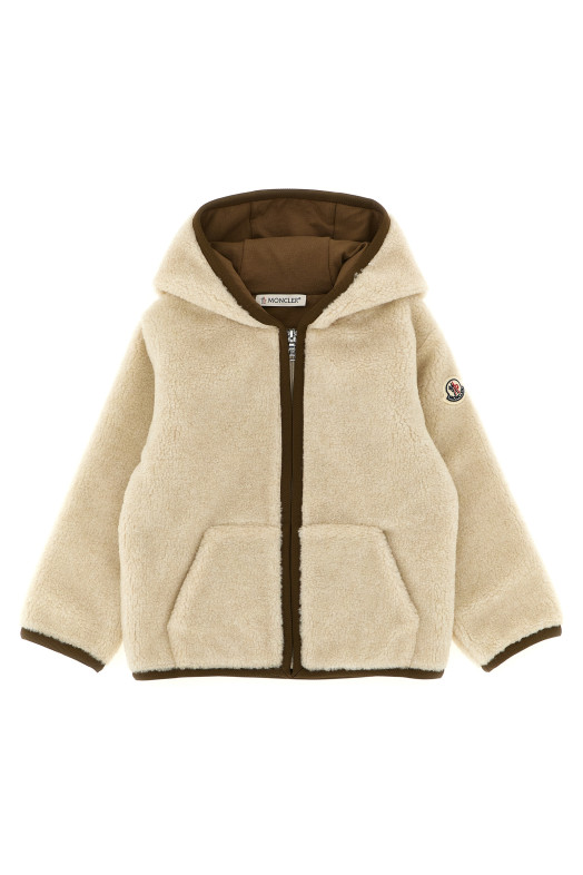 Teddy hoodie Beige