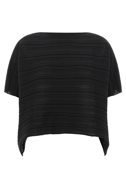 'Paper Bounce' blouse Black
