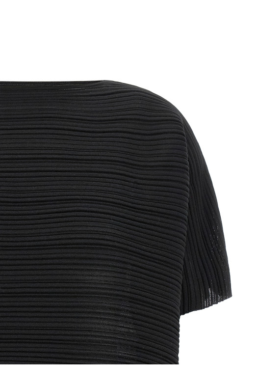 'Paper Bounce' blouse Black