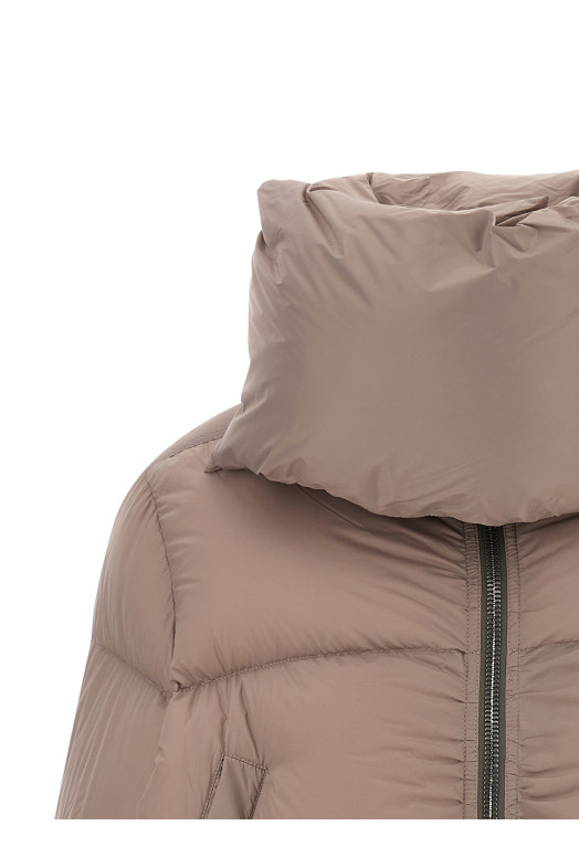 'Funnel Neck' down jacket Pink