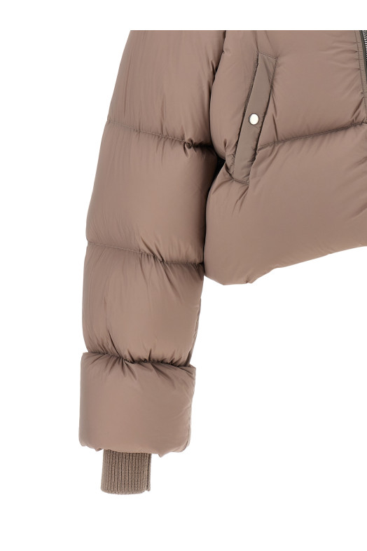 'Funnel Neck' down jacket Pink