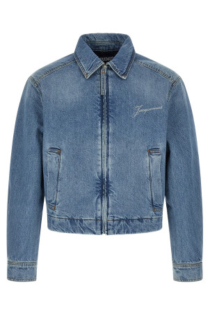 'La Veste De-Nîmes Canevas' jacket Blue