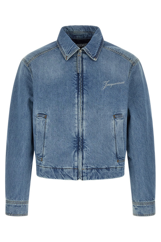 'La Veste De-Nîmes Canevas' jacket Blue