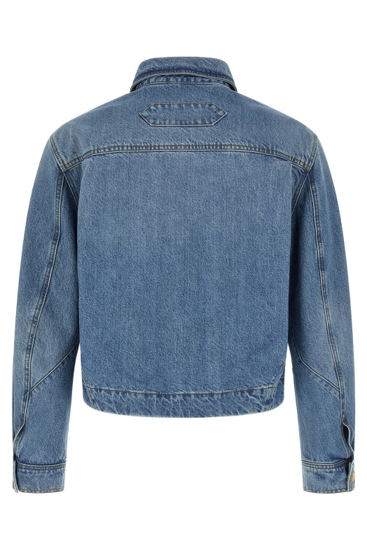 'La Veste De-Nîmes Canevas' jacket Blue