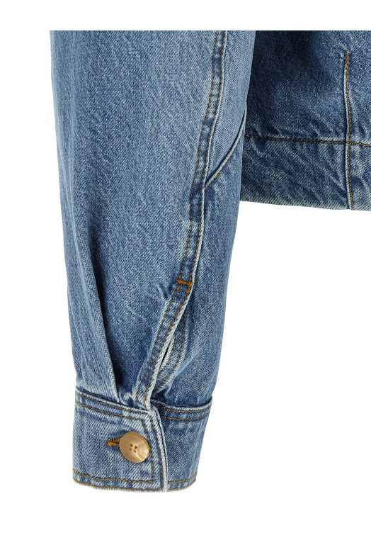 'La Veste De-Nîmes Canevas' jacket Blue