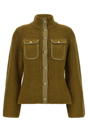 'Pispiglio' cardigan Green