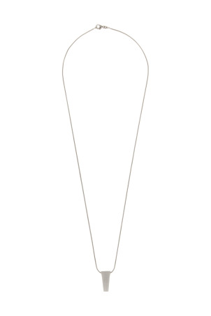'Mini Crystal Trunk' necklace Silver
