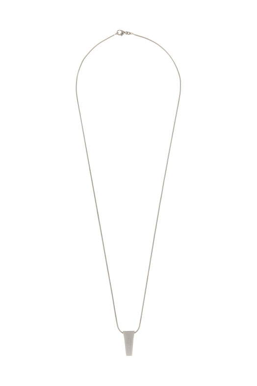 'Mini Crystal Trunk' necklace Silver