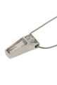 'Mini Crystal Trunk' necklace Silver