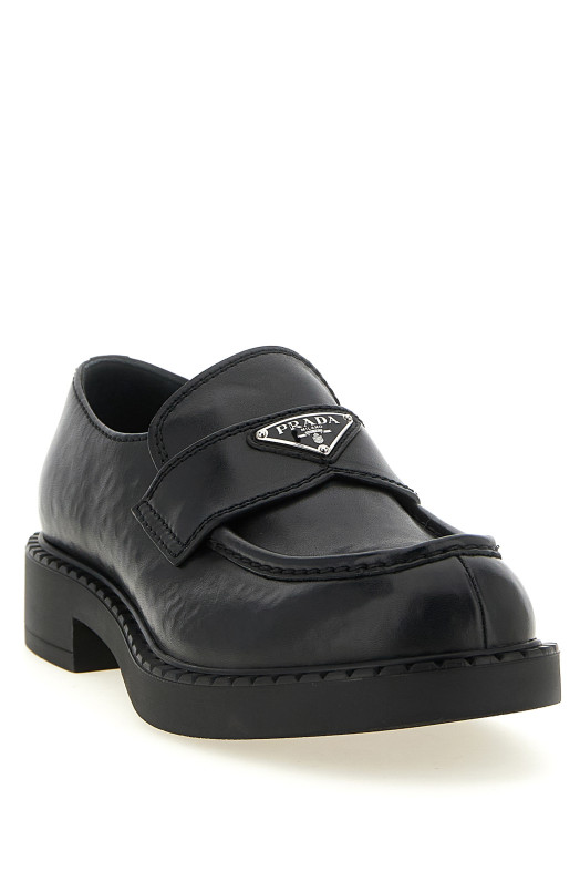 'Chocolate' loafers Black
