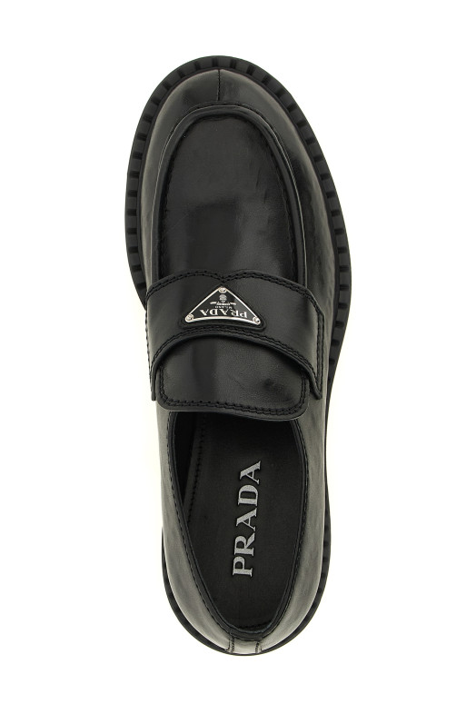 'Chocolate' loafers Black