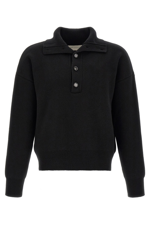 'Ami de Cœur' patch sweater Black